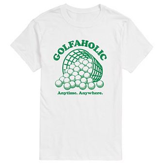 Men's Golfaholic Graphic Tee