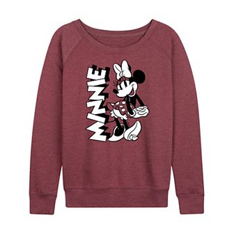 Plus Size Disney's Minnie Mouse French Terry Long Sleeve Tee