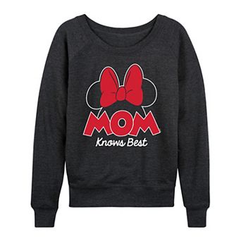Plus Size Disney's Minnie Mouse French Terry Long Sleeve Tee