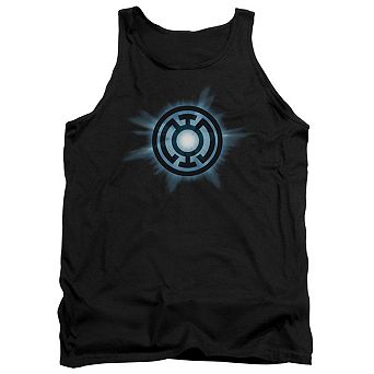 Green Lantern Blue Glow Adult Tank Top