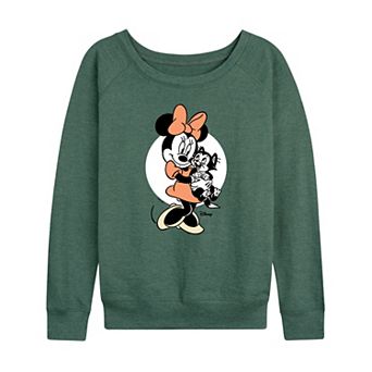 Plus Size Disney's Minnie & Figaro French Terry Long Sleeve Tee