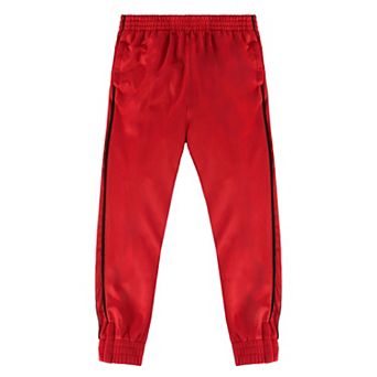 Gioberti Kid's Athletic Jogger Track Pants With Ribbed Zipper Ankle Cuffs