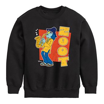 Disney's The Muppets Boys 8-20 Electric Mayhem Zoot Fleece Sweatshirt