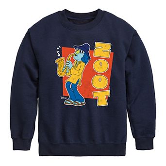 Disney's The Muppets Boys 8-20 Electric Mayhem Zoot Fleece Sweatshirt