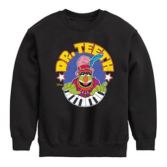 Disney's The Muppets Boys 8-20 Electric Mayhem Dr. Teeth Long Sleeve
