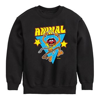 Disney's The Muppets Boys 8-20 Electric Mayhem Animal Long Sleeve