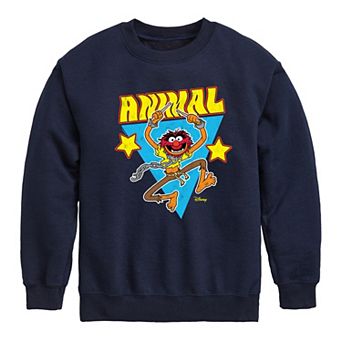 Disney's The Muppets Boys 8-20 Electric Mayhem Animal Long Sleeve