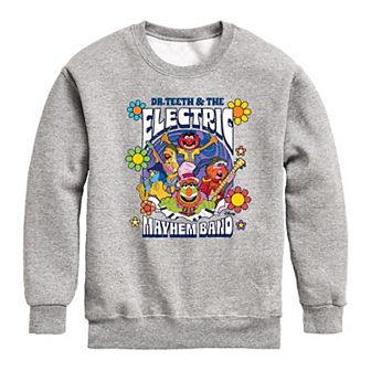 Disney's The Muppets Boys 8-20 Dr. Teeth Electric Mayhem Long Sleeve