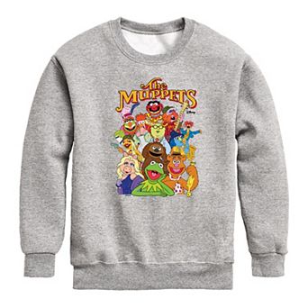 Disney's The Muppets Boys 8-20 Meet The Muppets Fleece Sweatshirt