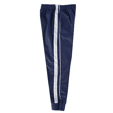 Gioberti Boy's Athletic Jogger Track Pants With Ribbed Zipper Ankle Cuffs