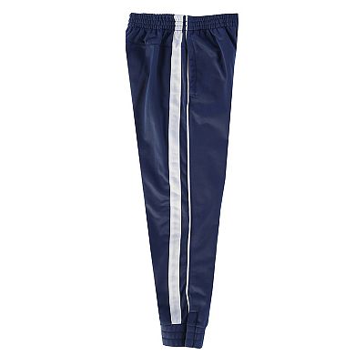 Gioberti Boys Athletic Jogger Track Pants With Ribbed Zipper Ankle Cuffs
