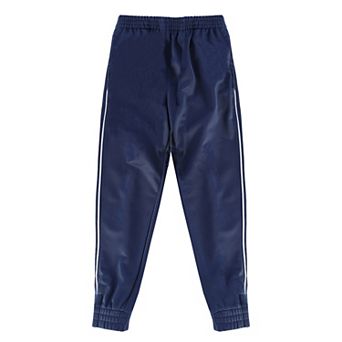 Gioberti Boy's Athletic Jogger Track Pants With Ribbed Zipper Ankle Cuffs