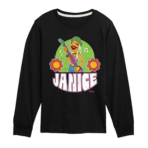 Disney's The Muppets Boys 820 Electric Mayhem Janice Long Sleeve