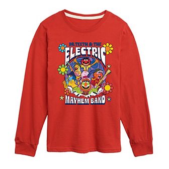 Disney's The Muppets Boys 8-20 Dr. Teeth Electric Mayhem Long Sleeve