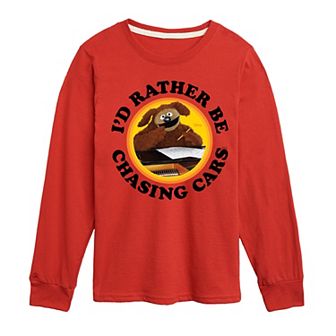Disney's The Muppets Boys 8-20 Rather Be Chasing Cars Long Sleeve