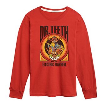Disney's The Muppets Boys 8-20 Dr. Teeth Electric Mayhem Long Sleeve
