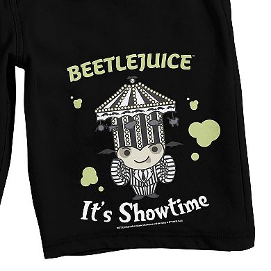 Men's Beetlejuice "It's Showtime" Pajama Shorts