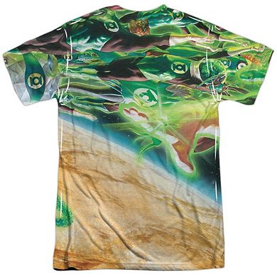 Green Lantern Guardians Short Sleeve Adult 100% Poly Crew T-shirt