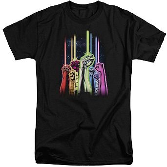 Green Lantern Rainbow Corps Short Sleeve Adult Tall T-shirt