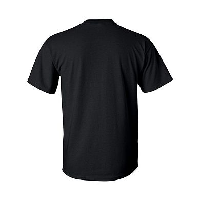Batman Mexican Flag Shield Short Sleeve Adult Tall T-shirt