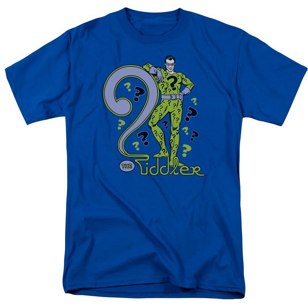 Dc Comics The Riddler Short Sleeve Adult T-shirt