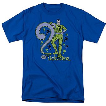 Dc Comics The Riddler Short Sleeve Adult T-shirt