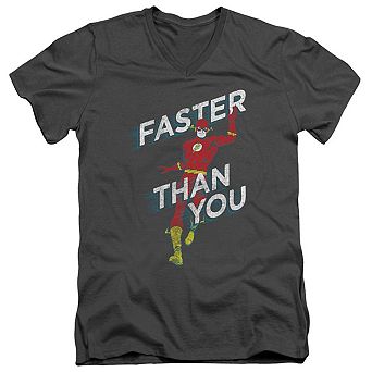 DC Comics Flash Faster Than You Short Sleeve T-Shirt
