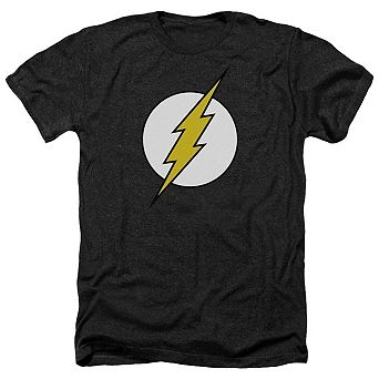 Dc Comics Flash Fl Classic Adult Heather T-shirt