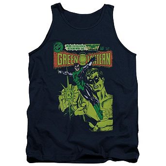 Green Lantern Vintage Cover Adult Tank Top