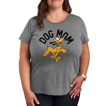 Disney's Pluto Plus Size Dog Mom Graphic Tee