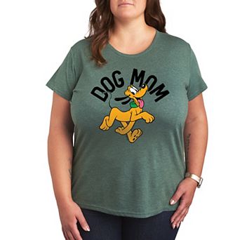 Disney's Pluto Plus Size Dog Mom Graphic Tee