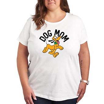 Disney's Pluto Plus Size Dog Mom Graphic Tee