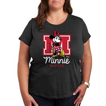 Disney's Minnie Mouse Plus Collegiate Graphic Tee