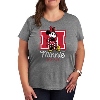 Disney's Minnie Mouse Plus Collegiate Graphic Tee
