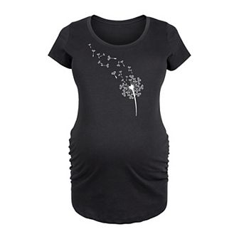 Maternity Dandelion Seeds Graphic Tee