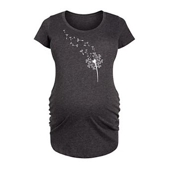 Maternity Dandelion Seeds Graphic Tee