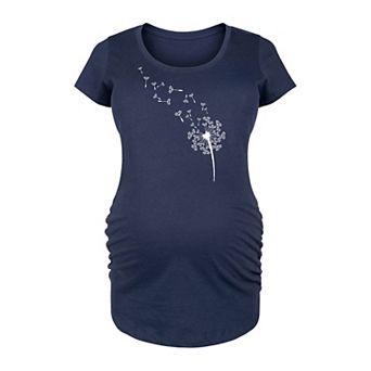 Maternity Dandelion Seeds Graphic Tee