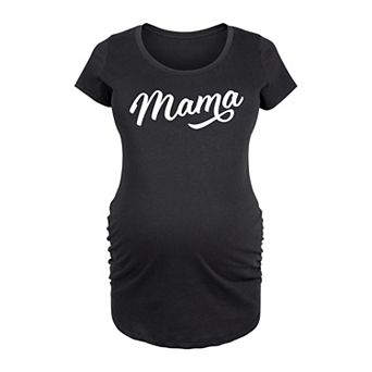 Maternity Script Mama Graphic Tee