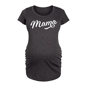 Maternity Script Mama Graphic Tee