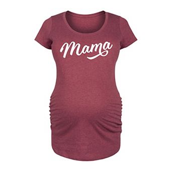 Maternity Script Mama Graphic Tee