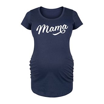 Maternity Script Mama Graphic Tee