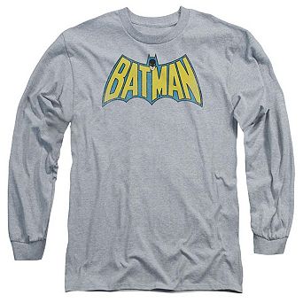 Dc Comics Classic Batman Logo Long Sleeve Adult T-shirt