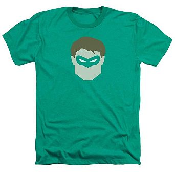 Dc Comics Gl Head Adult Heather T-shirt