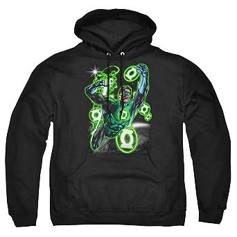 Green Lantern Earth Sector Adult Pull Over Hoodie