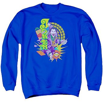 Dc Comics Raw Deal Adult Crewneck Sweatshirt