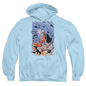Justice League of America Wonder Woman 1 Adult Pull Over Hoodie