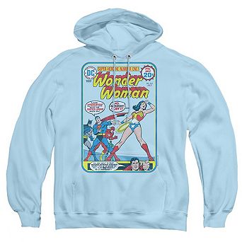 Justice League of America Wonder Woman 212 Cover Adult Pull Over Hoodie