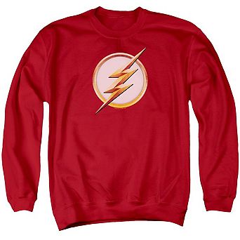 Flash Season 4 Logo Adult Crewneck Sweatshirt