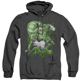 Green Lantern Lantern Planet Adult Heather Hoodie