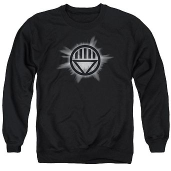 Green Lantern Black Glow Adult Crewneck Sweatshirt